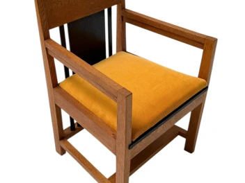 Two Art Deco Modernist High Back Armchairs by Cor Alons, 1927